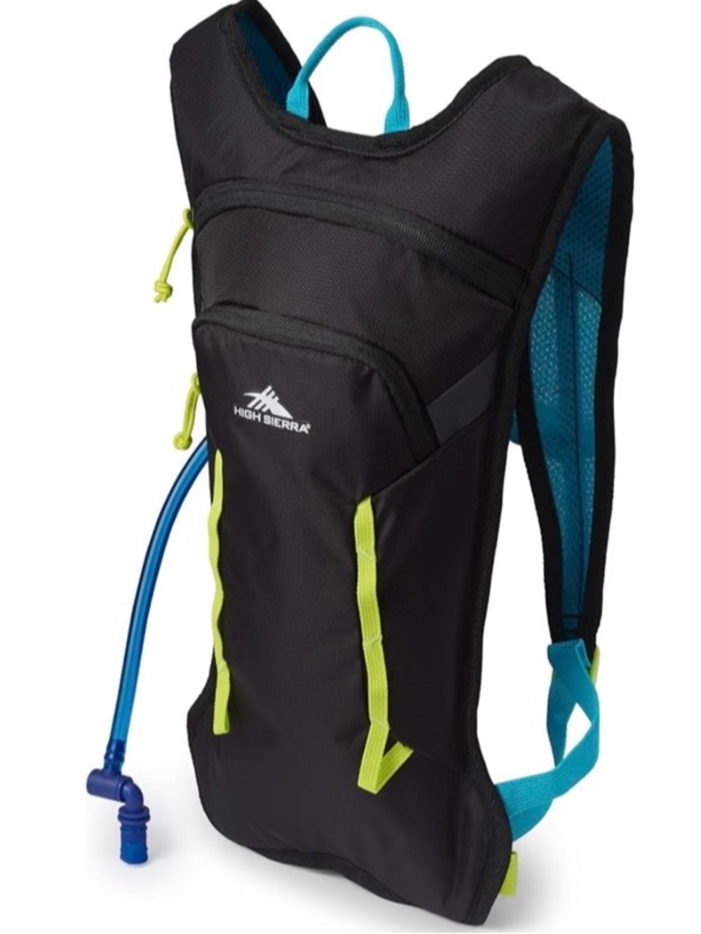 *NWT*🎒High Sierra Black Hydration Pack in Blue and Lime for men or women